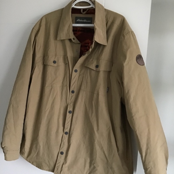 Eddie Bauer fleece lined shacket - Picture 3 of 8